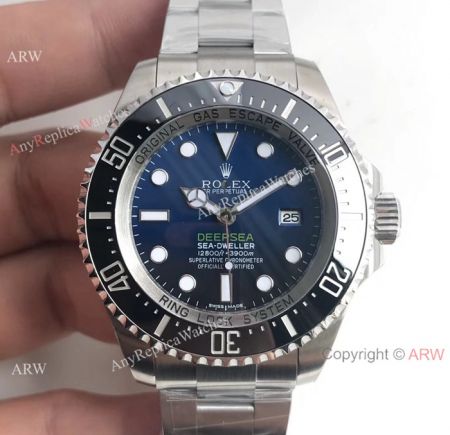 Rolex Deepsea Sea Dweller Ref.116660 D-Blue Dial Swiss ETA 3135 Watch 44 mm